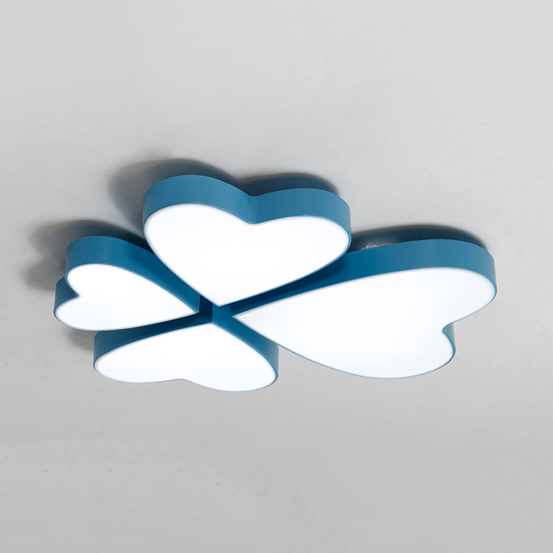 Modern LED Acrylic Flush Mount Ceiling Light for Living Room - Contemporary Flush Ceiling Lighting