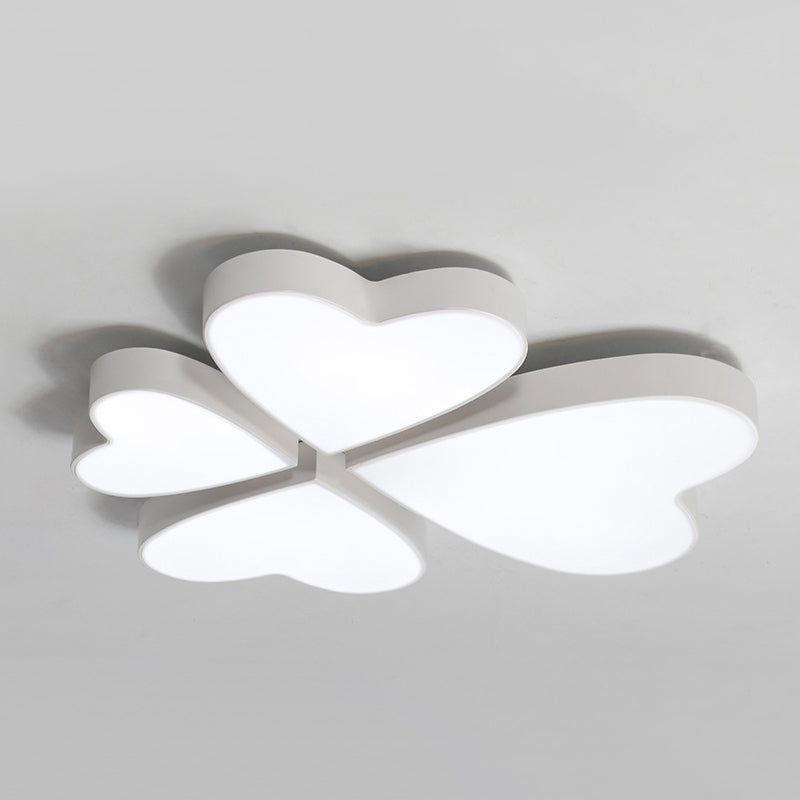 Modern LED Acrylic Flush Mount Ceiling Light for Living Room - Contemporary Flush Ceiling Lighting