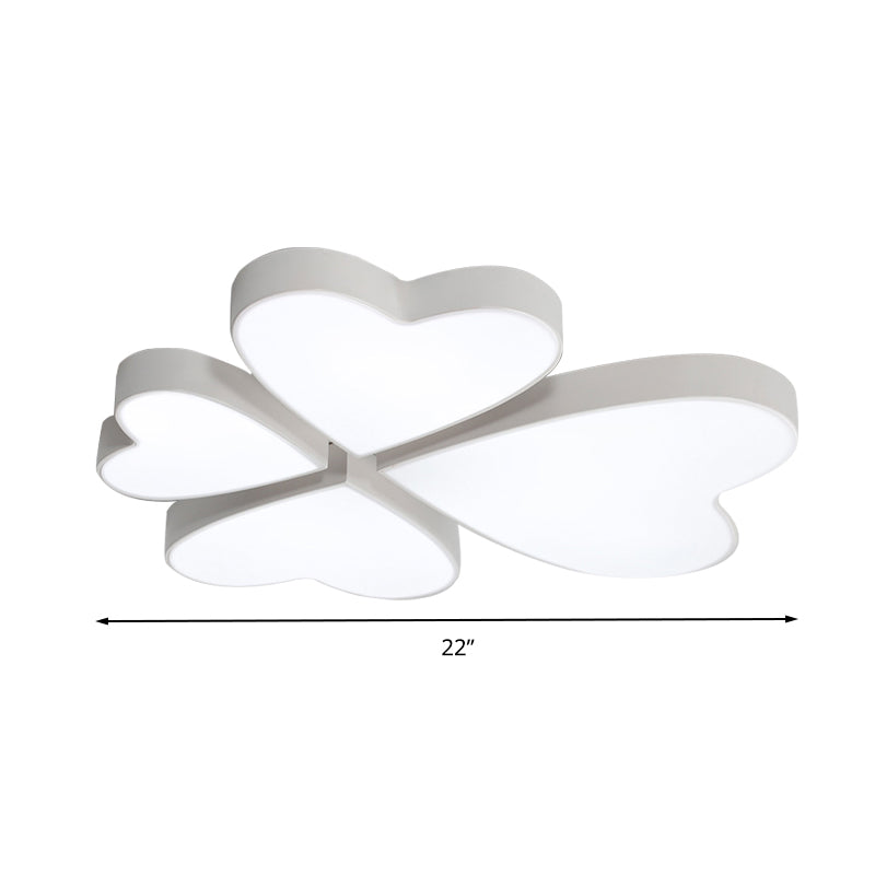 Modern LED Acrylic Flush Mount Ceiling Light for Living Room - Contemporary Flush Ceiling Lighting