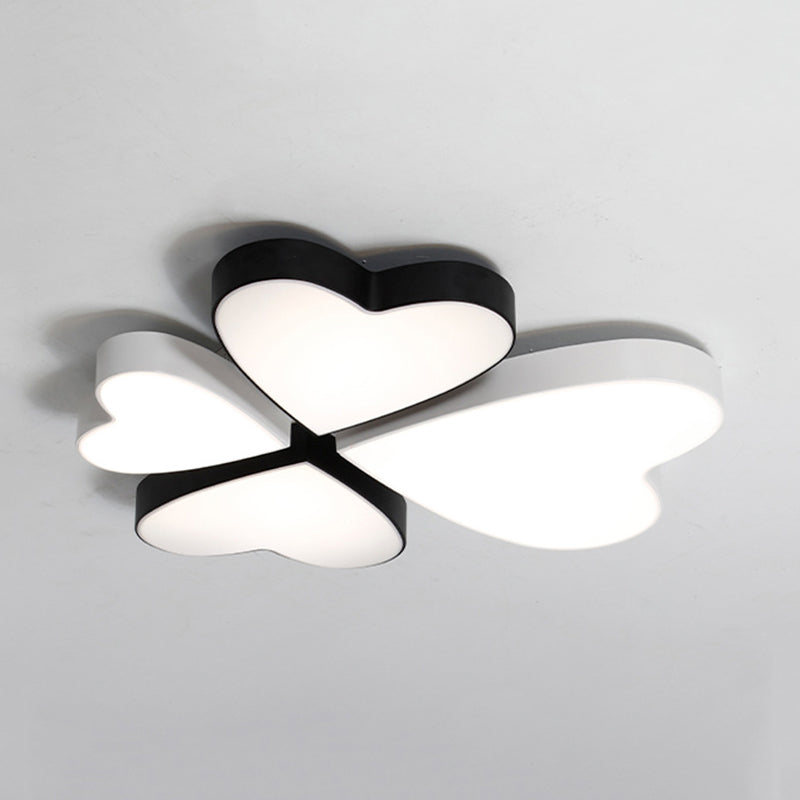 Modern LED Acrylic Flush Mount Ceiling Light for Living Room - Contemporary Flush Ceiling Lighting