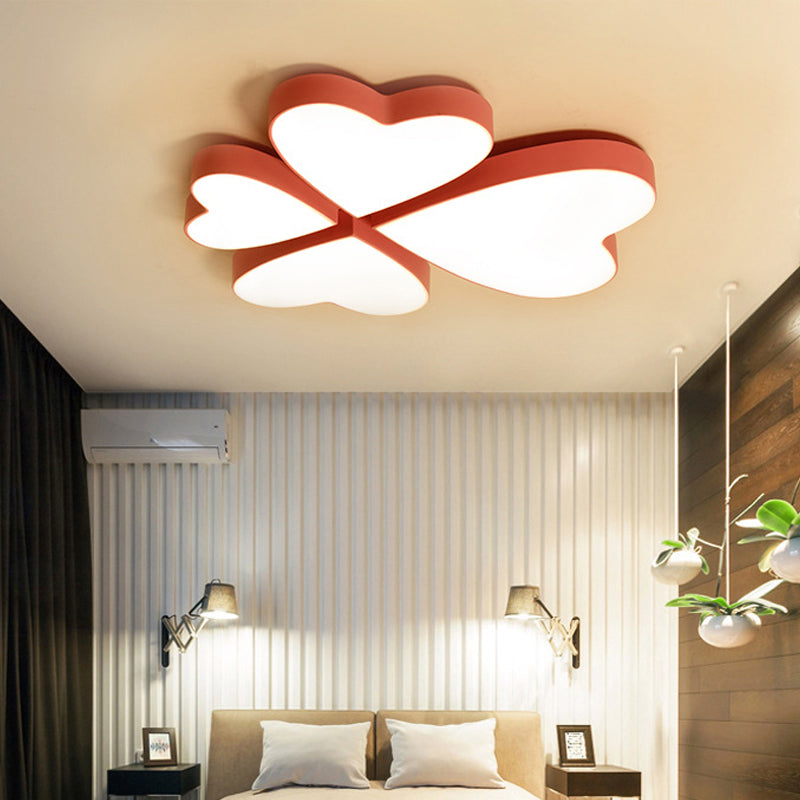 Modern LED Acrylic Flush Mount Ceiling Light for Living Room - Contemporary Flush Ceiling Lighting