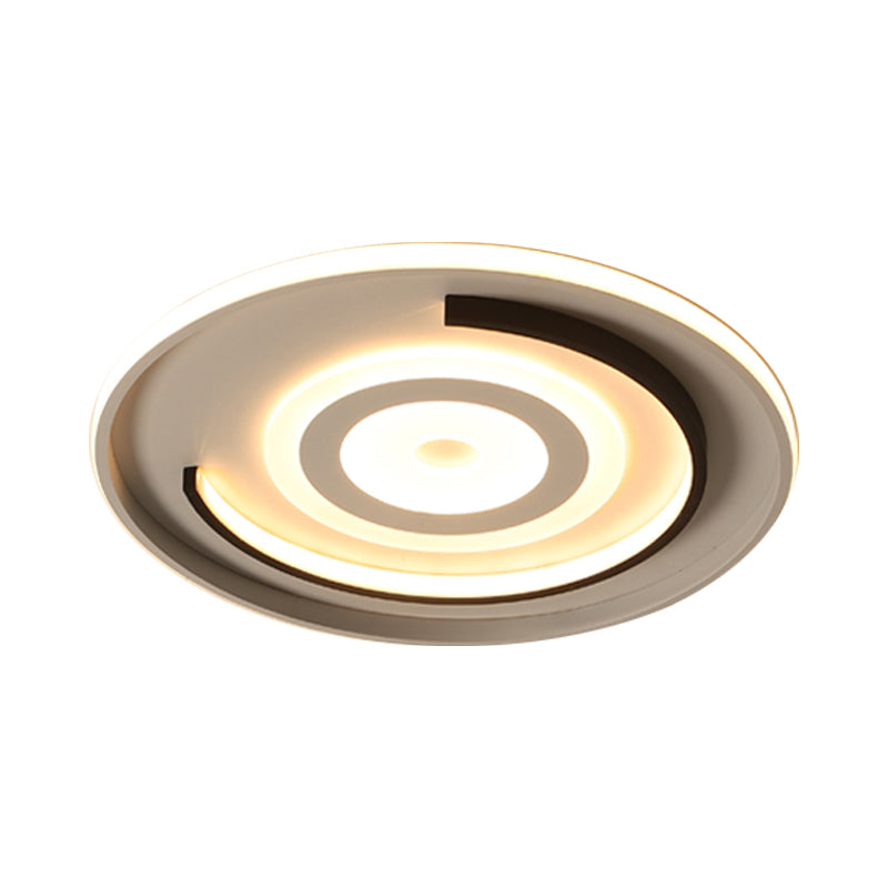 LED Ceiling Lamp - Simple Style Acrylic, Ultrathin Flush Mount in Warm or White Light - Round/Square/Rectangle Design