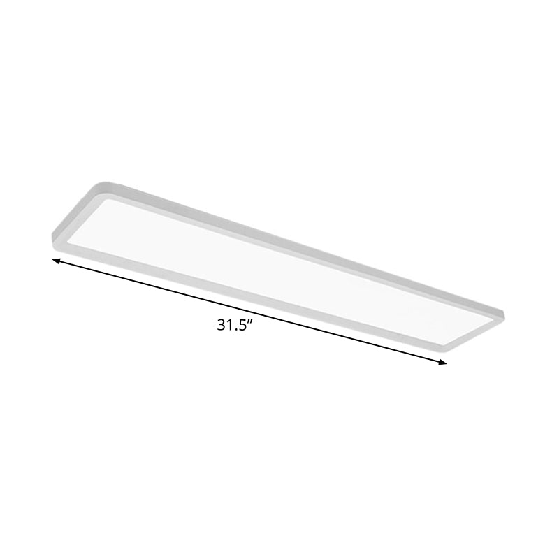 Ultrathin LED Flush Mount Ceiling Lamp - 16"/19.5"/31.5" - Warm/White Light Options
