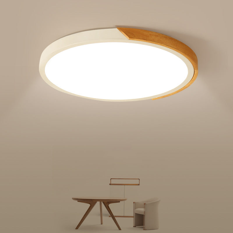 Modern Flush Mount LED Ceiling Light - Disc Shape | Available in Multiple Sizes and Finishes