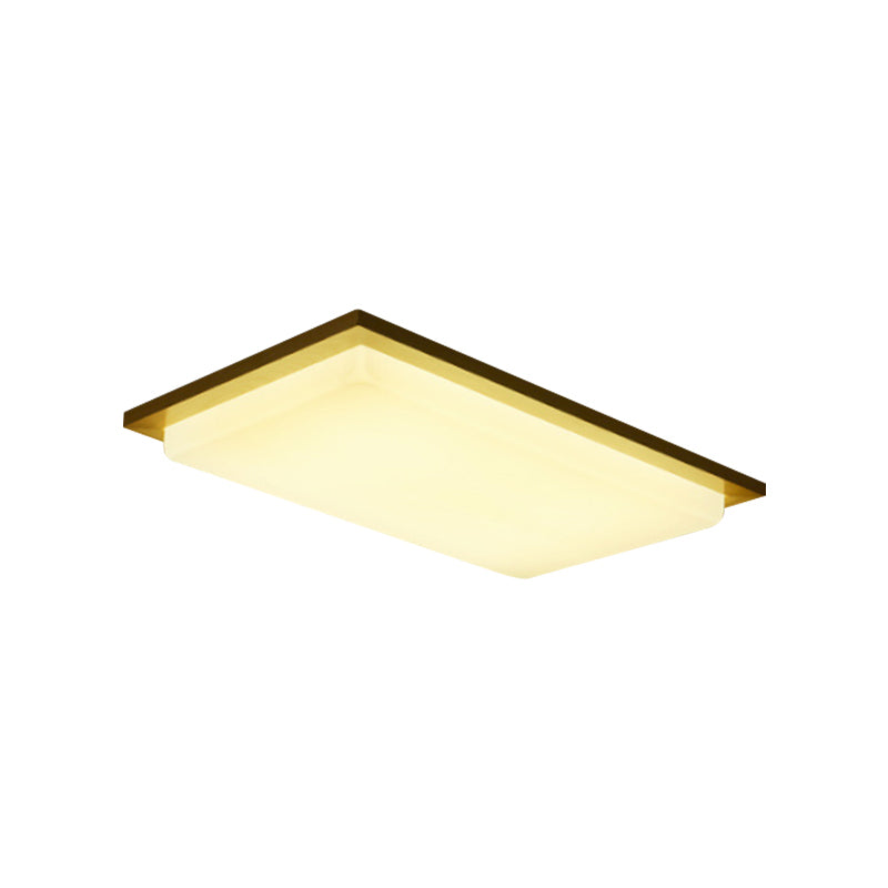 Simplicity Wooden Beige Led Flush Mount Ceiling Lamp In Warm/White Light 17/33.5/40.5 Wide
