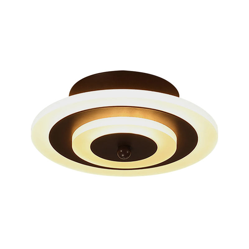 Contemporary Acrylic Ceiling Lamp - Ideal for Living Room and Hallway