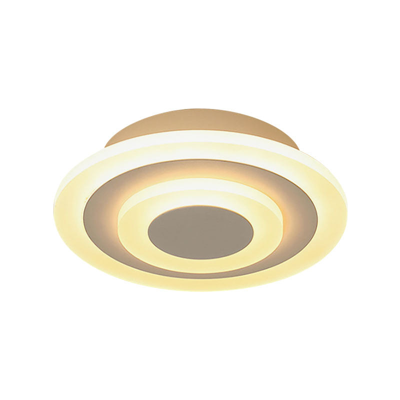 Contemporary Acrylic Ceiling Lamp - Ideal for Living Room and Hallway
