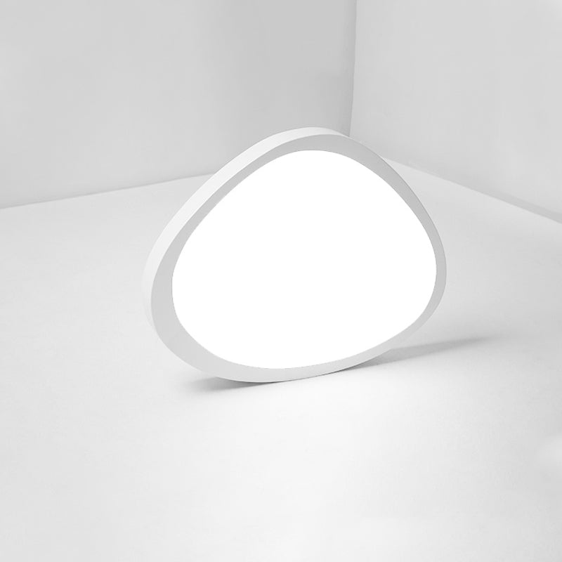 Plafonnier LED triangulaire en acrylique Macaron Loft pour chambre de bébé - Lampe couleur bonbon