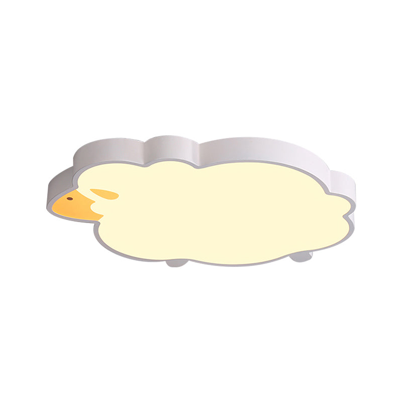 Sheep LED Ceiling Light - Modern Flush Mount for Chic Living Room Decor