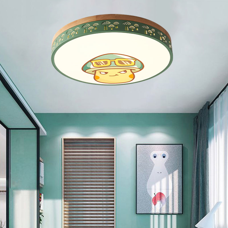 Modern Flush Mount Kindergarten Ceiling Light Fixture