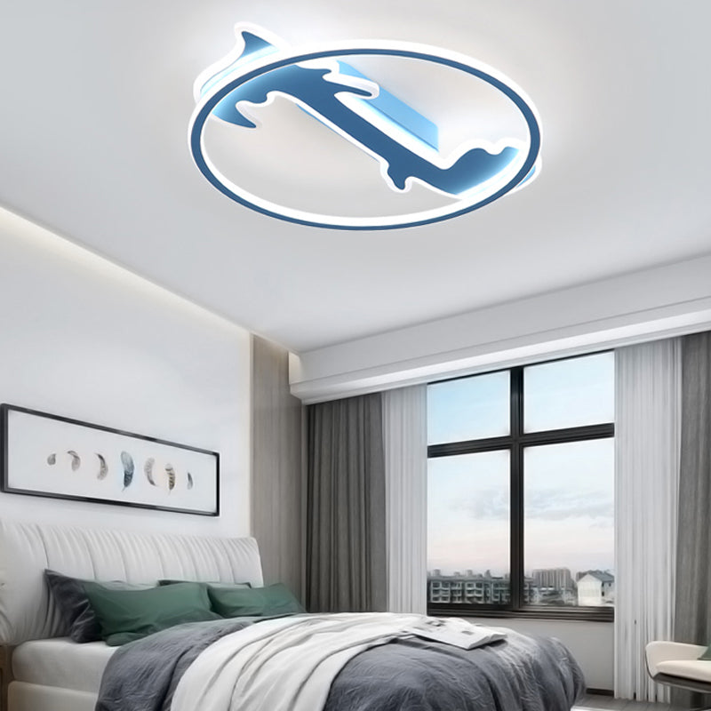 Nordic Style LED Baby Bedroom Ceiling Light with Tree Design
