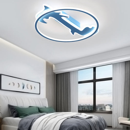 Nordic Style LED Baby Bedroom Ceiling Light with Tree Design