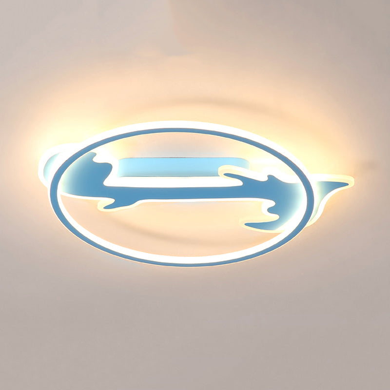 Nordic Style LED Baby Bedroom Ceiling Light with Tree Design