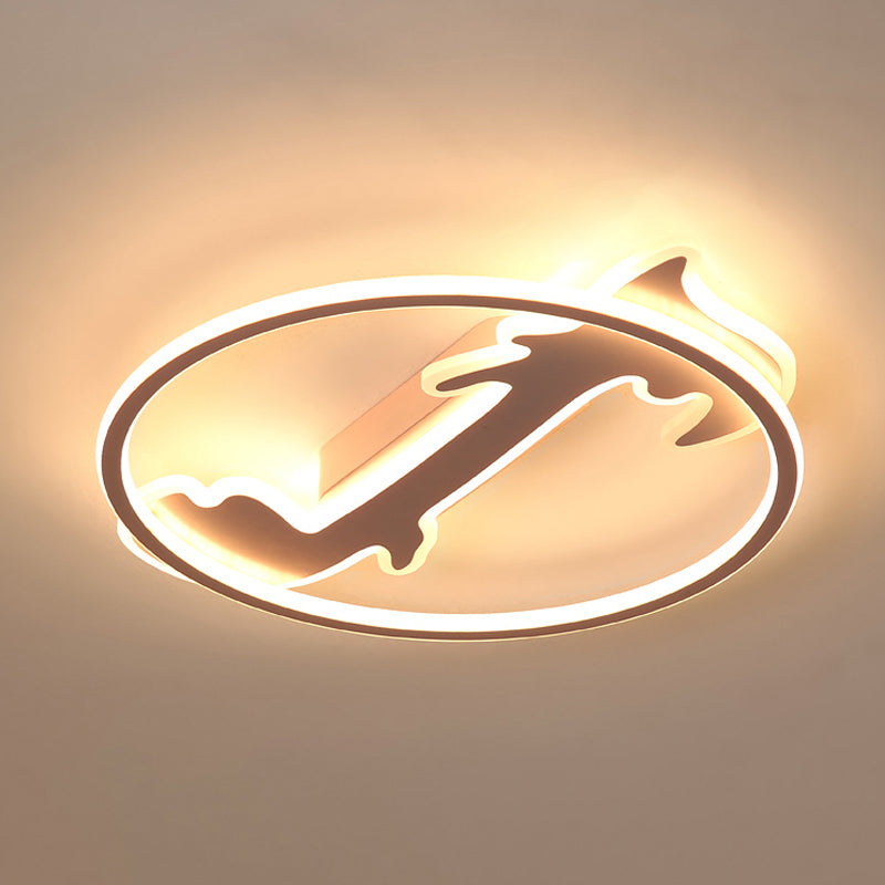 Nordic Style LED Baby Bedroom Ceiling Light with Tree Design