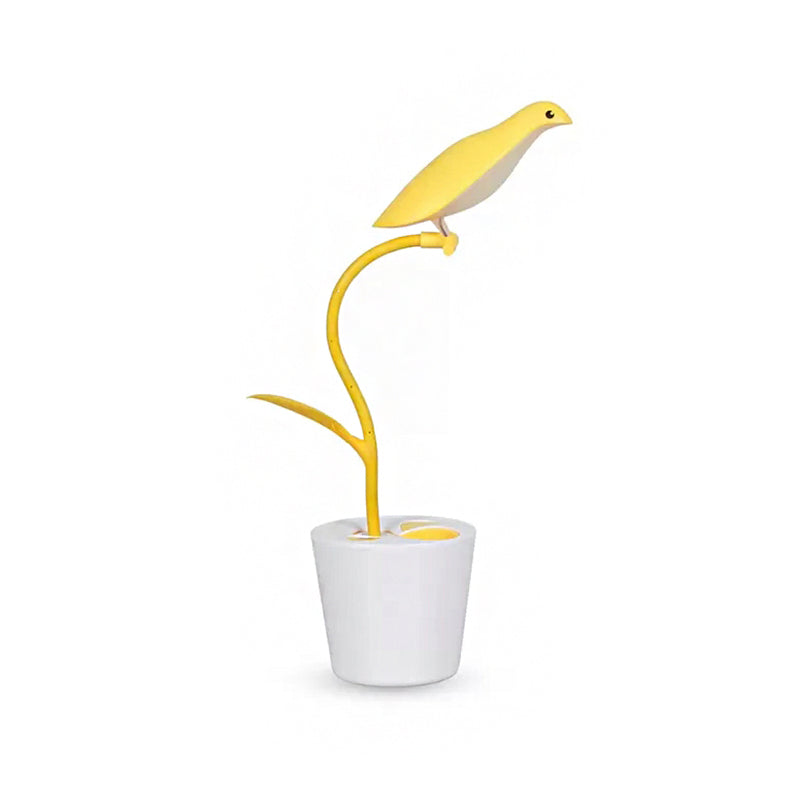 Bird Shaped Desk Light - Eye-Caring 1 Head Macaron Loft Reading For Kids Bedroom