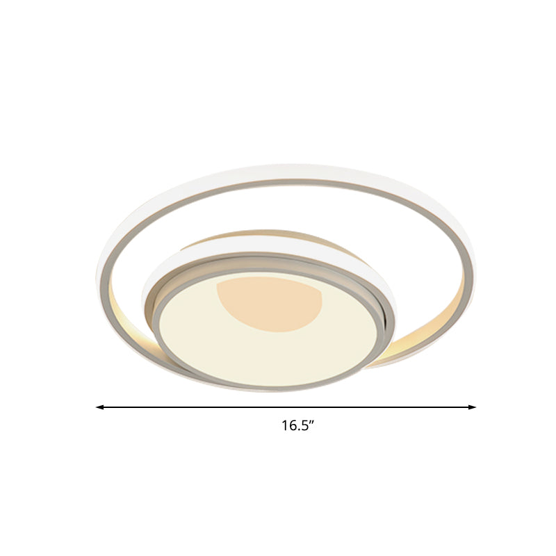 Contemporary LED Ceiling Mount Light for Nursing Rooms