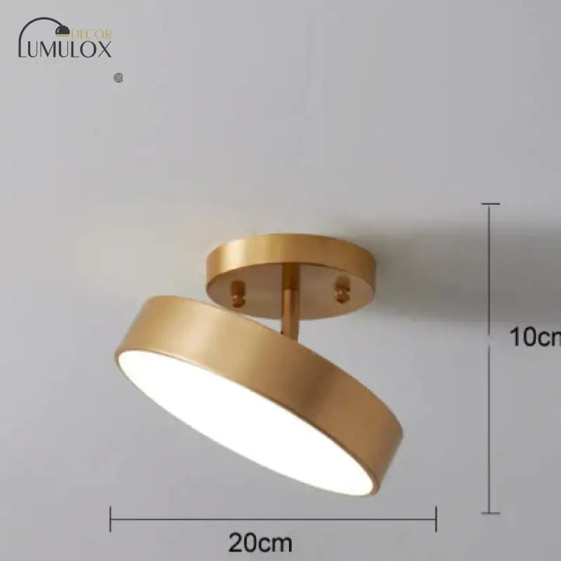Creative Full Copper Aisle Light – Surface-Mounted Corridor Lamp