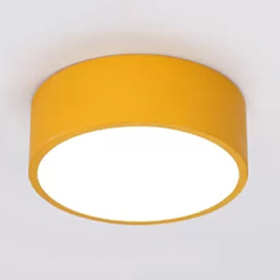 Nordic Stylish Acrylic Round Small Ceiling Lamp for Kindergarten Bathroom