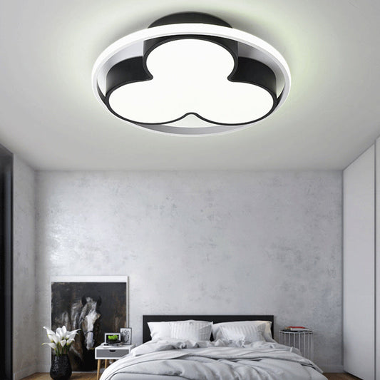 Flower Ceiling Mount LED Light for Child Bedroom - Nordic Style Acrylic Lamp