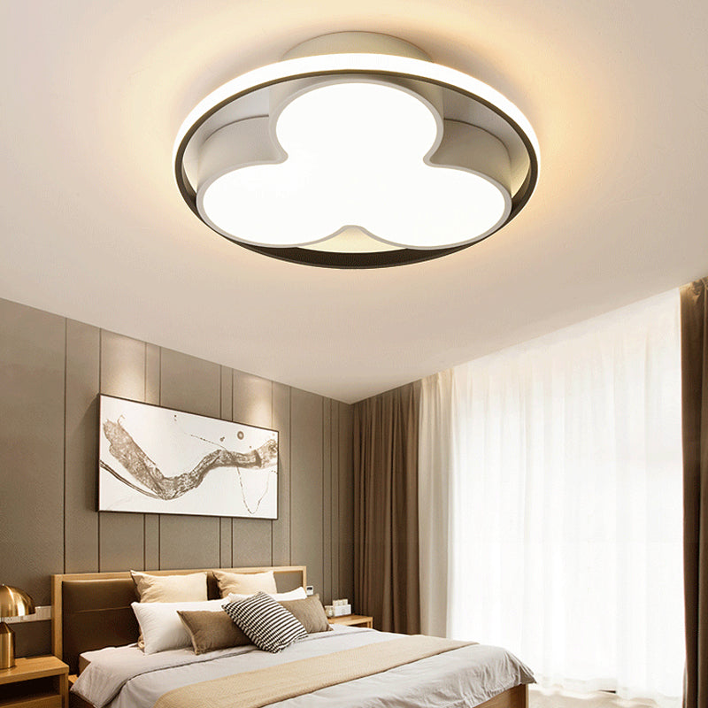 Flower Ceiling Mount LED Light for Child Bedroom - Nordic Style Acrylic Lamp