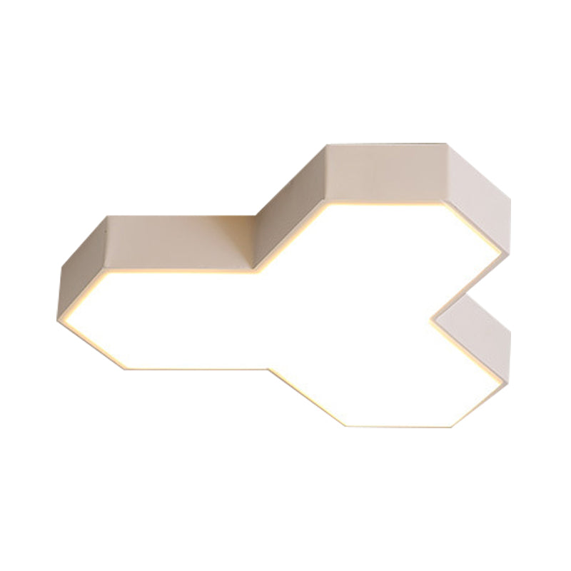Art Deco Flush Mount LED Ceiling Light for Living Room with Acrylic Fixture