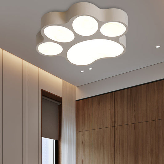 Art Deco Flush Mount LED Ceiling Light for Living Room with Acrylic Fixture