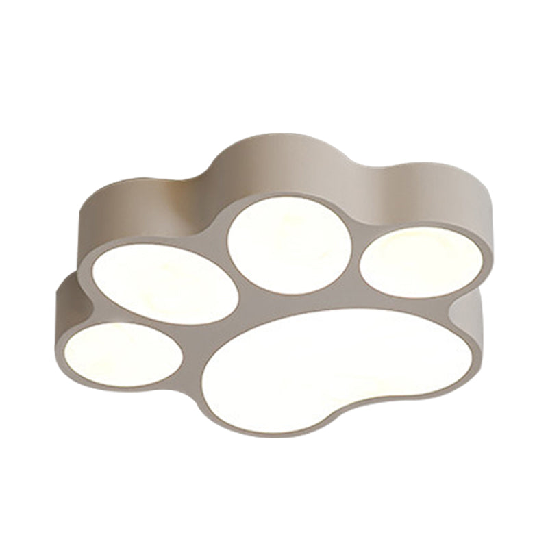Art Deco Flush Mount LED Ceiling Light for Living Room with Acrylic Fixture
