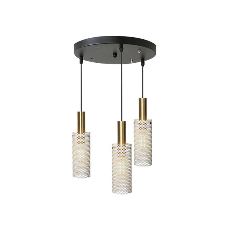 Suspension élégante en métal avec design creux - Collection Simplicity pour salle à manger