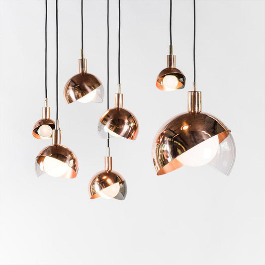 Metal Pendant Lamp - Modern 1-Head Ceiling Light for Dining Room