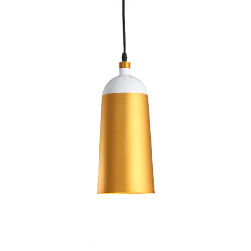 Contemporary Metal Drop Lamp - Geometric Design Dining Room Pendant Light Kit