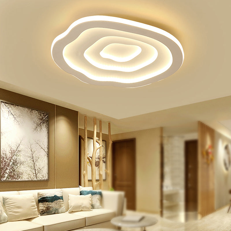 Flower LED Flushmount Ceiling Light - Eye-Caring Acrylic - for Living Room