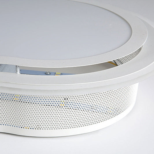 Cloud-Themed Led Flush Mount Ceiling Light For Kindergarten