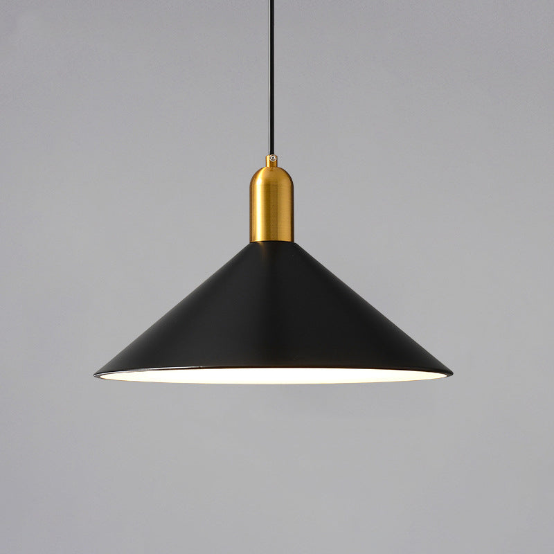 Margot - Industrial Metal Conical Drop Lamp Industrial 1 Head Dining Room Pendant Lighting Fixture
