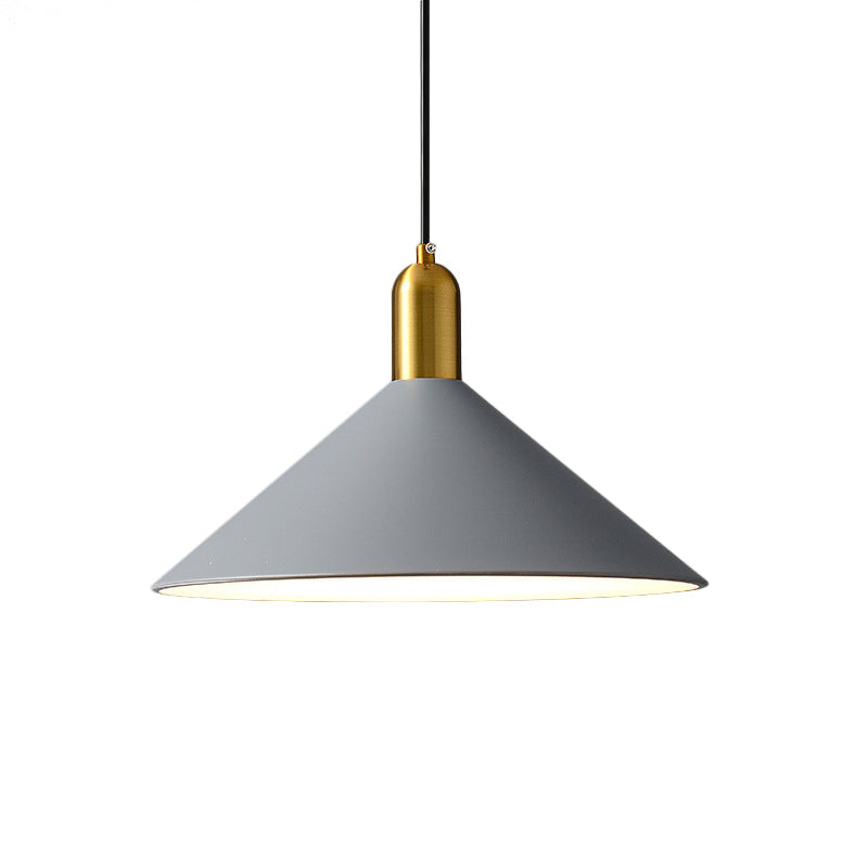 Margot - Industrial Metal Conical Drop Lamp Industrial 1 Head Dining Room Pendant Lighting Fixture