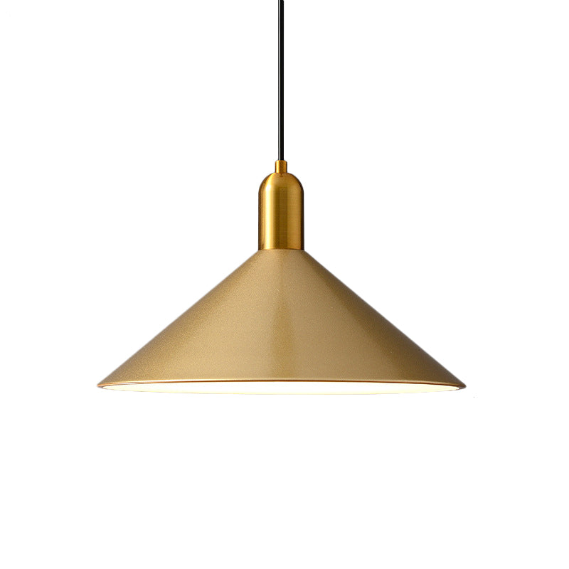 Margot - Industrial Metal Conical Drop Lamp Industrial 1 Head Dining Room Pendant Lighting Fixture