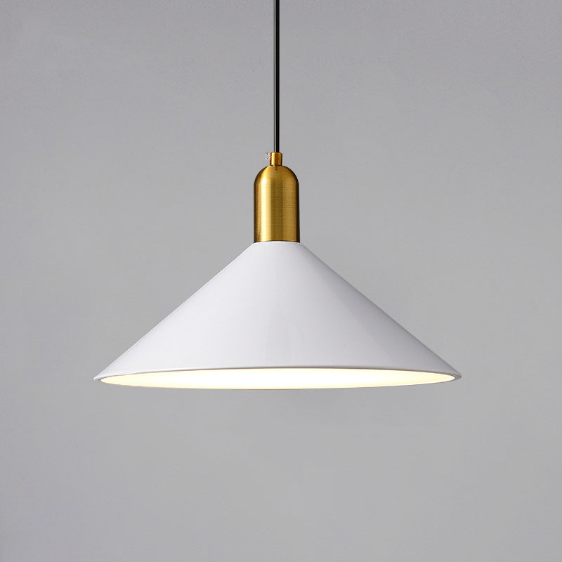 Margot - Industrial Metal Conical Drop Lamp Industrial 1 Head Dining Room Pendant Lighting Fixture