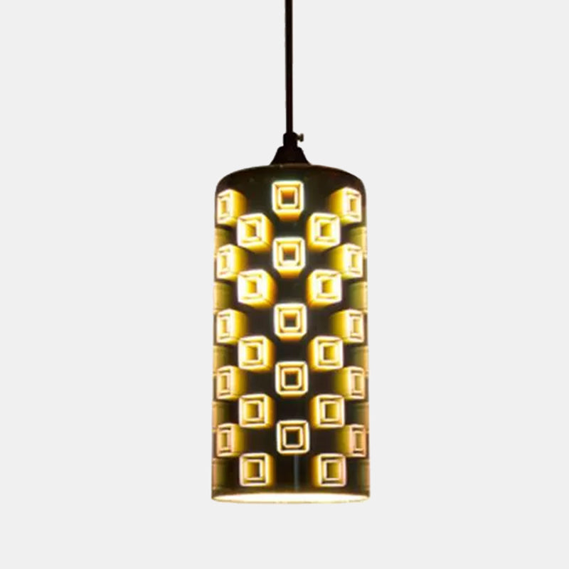 Modernist 3D Glass Geometry Pendant Light - Perfect for Living Rooms