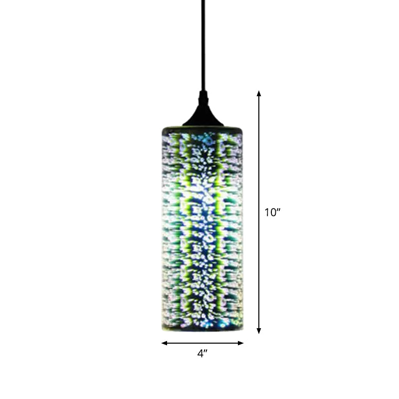 Modernist 3D Glass Geometry Pendant Light - Perfect for Living Rooms
