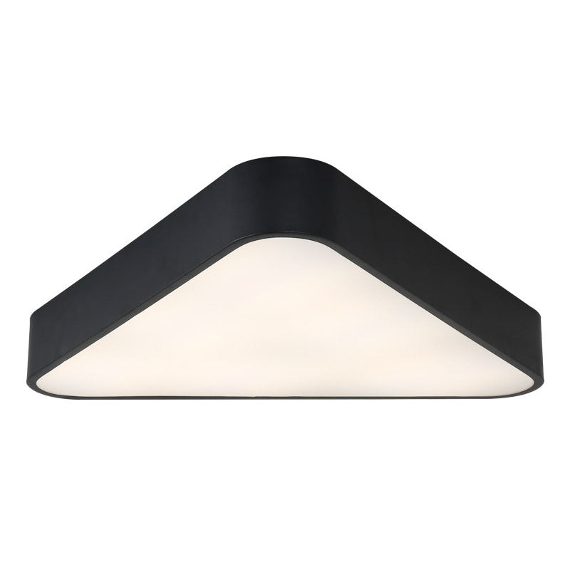Nordic LED Flush Mount Ceiling Light for Foyer: Acrylic Triangle Fixture