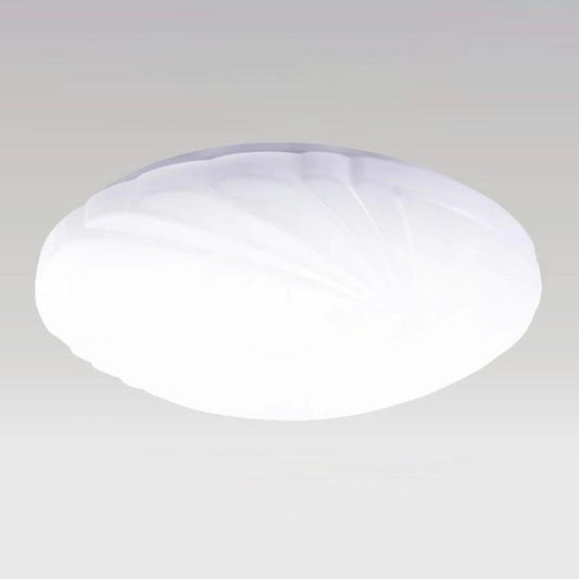 Modern Round Flush Ceiling Light With Acrylic Design - Led Mount Fixture