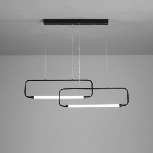 Minimalist Geometric Led Dining Room Pendant Light