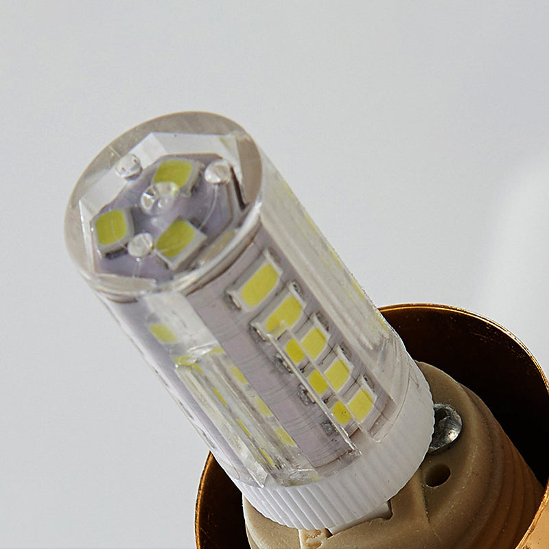 Contemporary Tubular Chandelier: 18/36-Light Black/Gold Metal Hanging Lamp with Starburst Design