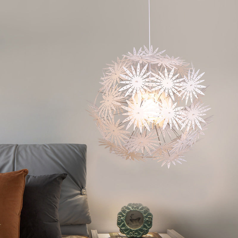 Art Deco Sputnik Pendant Light For Bedroom Ceiling - Acrylic 1 19/23.5 Wide