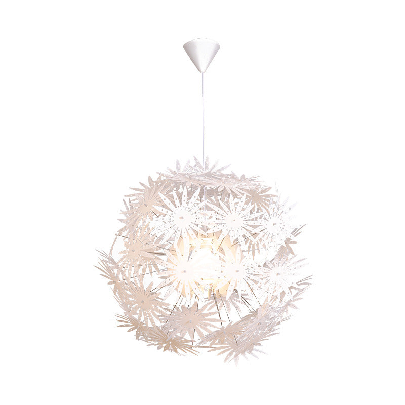 Art Deco Sputnik Pendant Light For Bedroom Ceiling - Acrylic 1 19/23.5 Wide