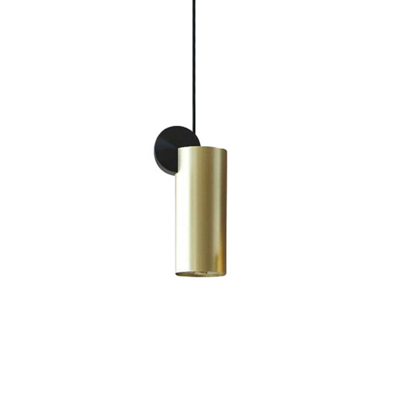 Plafonnier LED géométrique doré pour salle à manger