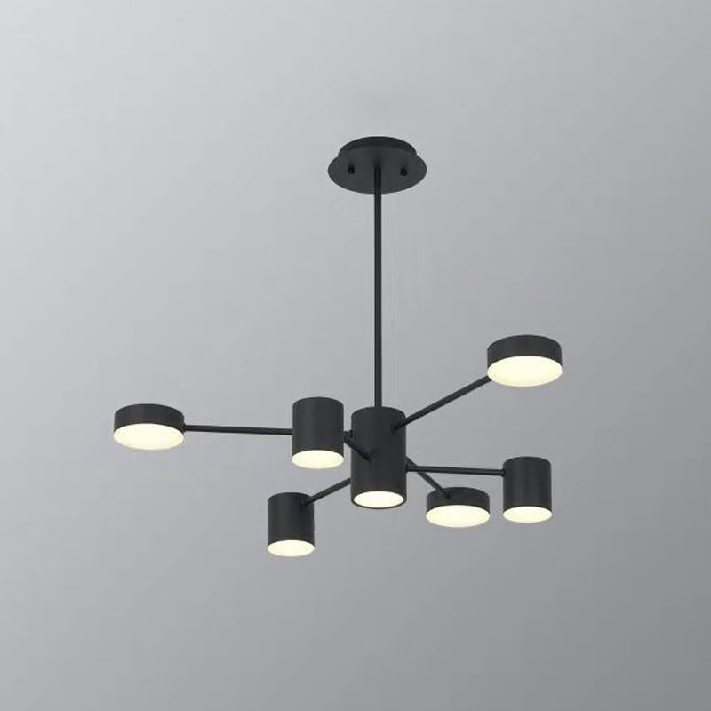 Minimalist LED Chandelier for Living Room - Starburst Pendant Light