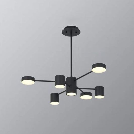 Minimalist LED Chandelier for Living Room - Starburst Pendant Light