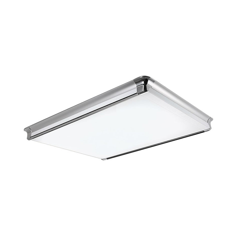 Simplicity Acrylic LED Flush Ceiling Light - Rectangular Design, Wide 16.5"/24.5"/25.5" - Ideal for Living Room Flushmount Lighting