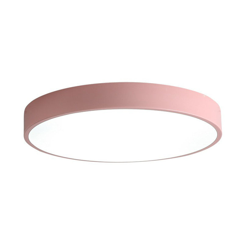 Modern LED Flush Mount Ceiling Light for Minimalist Bedrooms