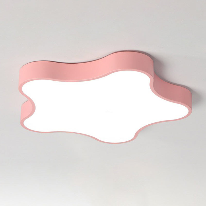 Plafonnier LED en forme d'étoile - Éclairage de chambre minimaliste métallique